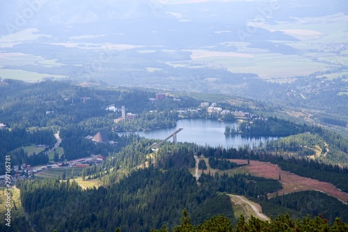 Fototapeta Naklejka Na Ścianę i Meble -  Strbske lake in High Tatras National park, Slovakia