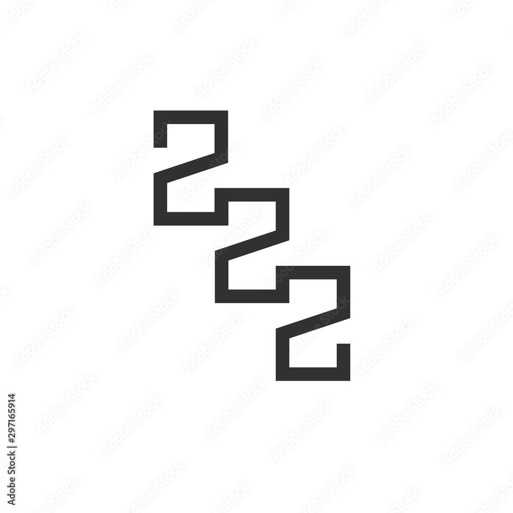 square shape Zzz logo design, sleep symbol. Stock vector illustration isolated on white background. square shape Zzz logo design, sleep symbol. Stock vector illustration isolated on white background.