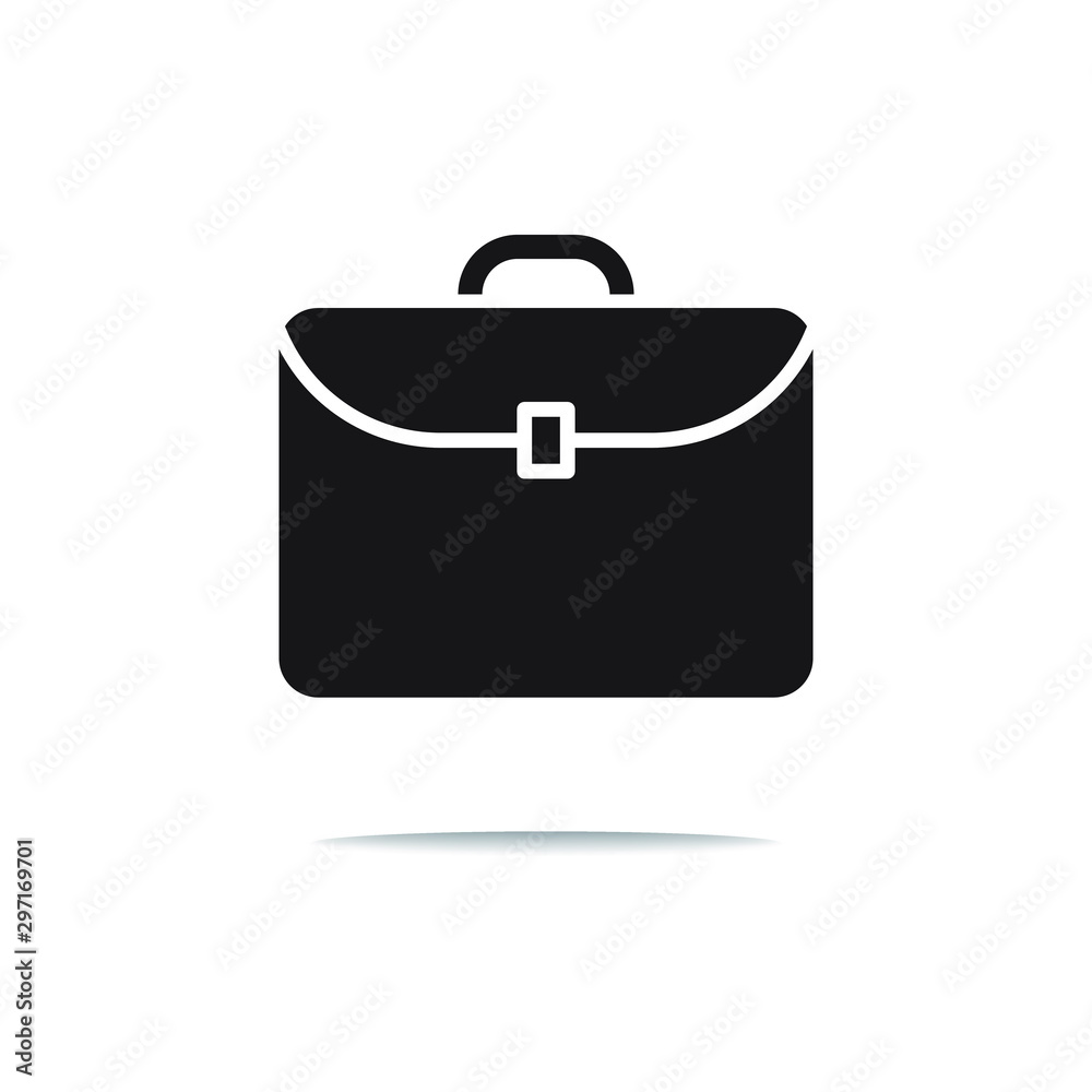 briefcase icon isolated on white background. vector illustration briefcase icon isolated on white background. vector illustration