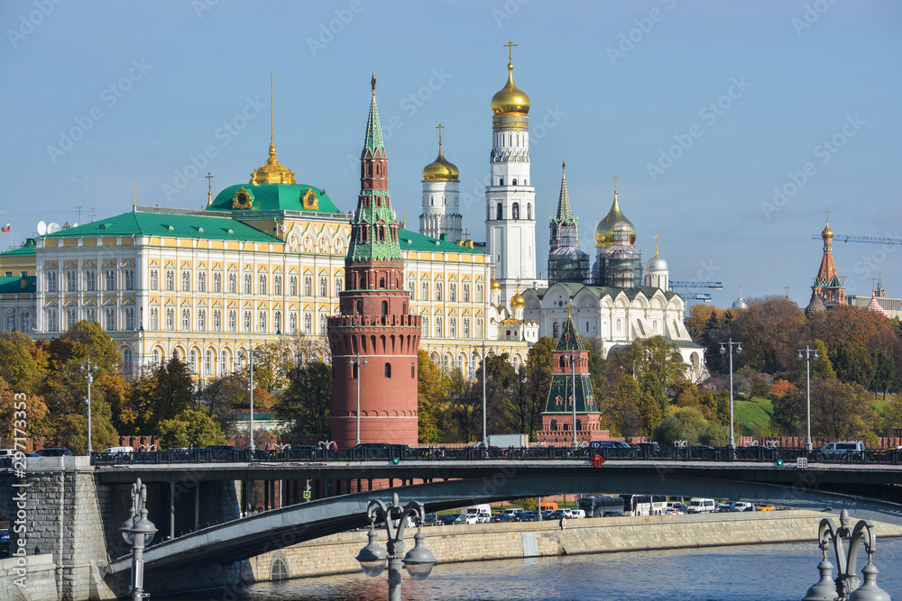 Fototapeta premium The Moscow Kremlin is a UNESCO World Heritage Site.