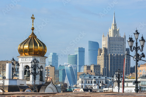 Moscow architecture. © sergunt