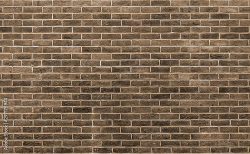 brown toned brick wall with repeating pattern