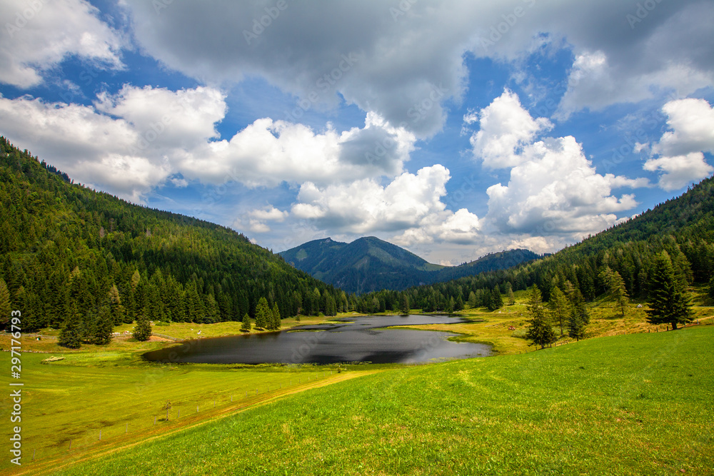 Der Seewaldsee im Tennengebirge
