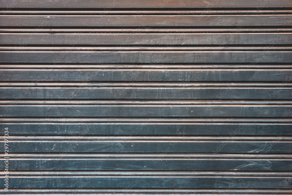 Obraz premium steel background facade in industrial style