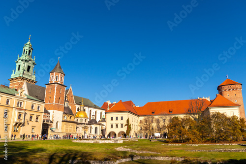 Fototapeta Naklejka Na Ścianę i Meble -  Wawel Cathedral and Castle