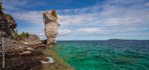 View Of Huron Lake From Flowerpot Island photo