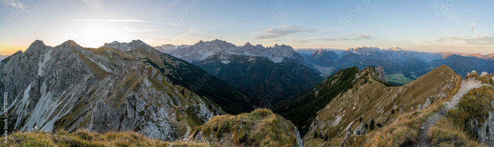 Alpenpanorama im Karwendel