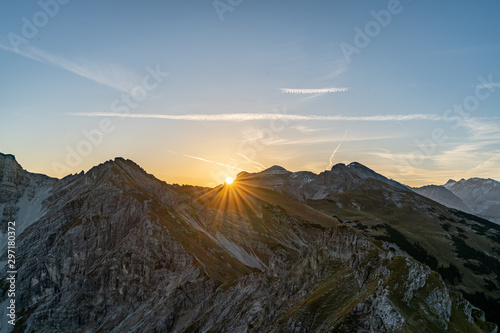 Sonnenaufgang über dem Karwendel