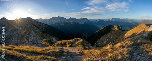 Alpenpanorama im Karwendel photo