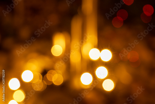 christmas lights background © David