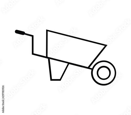 wheelbarrow icon