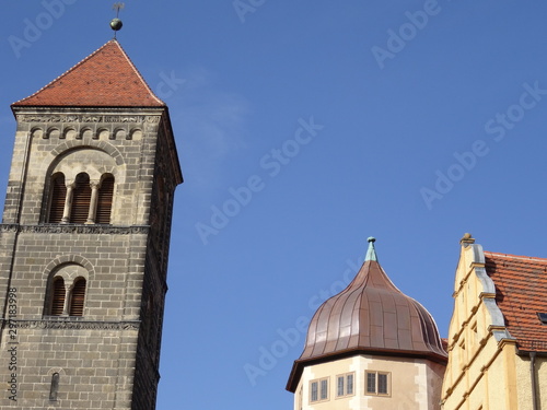 Teilansicht von Schloss Quedlinburg photo