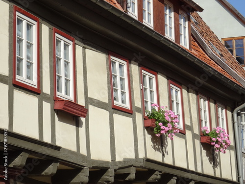 Fachwerkhaus-Fenster photo