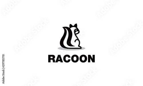 RACOON logo design inspiration - Vector