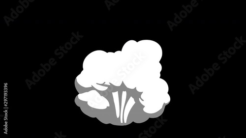 2d Cartoon FX Pack 4K 13 Smoke Elements. Pre-rendered with alpha channel with 4K resolution.