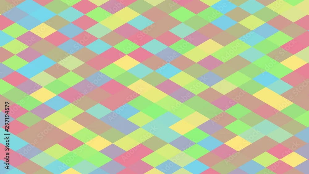 Vibrant Spring Easter Color on Beautiful Diamond Pattern Design - 4K Seamless Loop Motion Background Animation Vibrant Spring Easter Color on Beautiful Diamond Pattern Design - 4K Seamless Loop Motion Background Animation