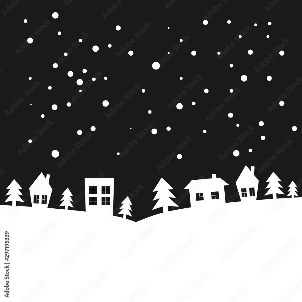 Christmas background design of snowflake Christmas background design of snowflake