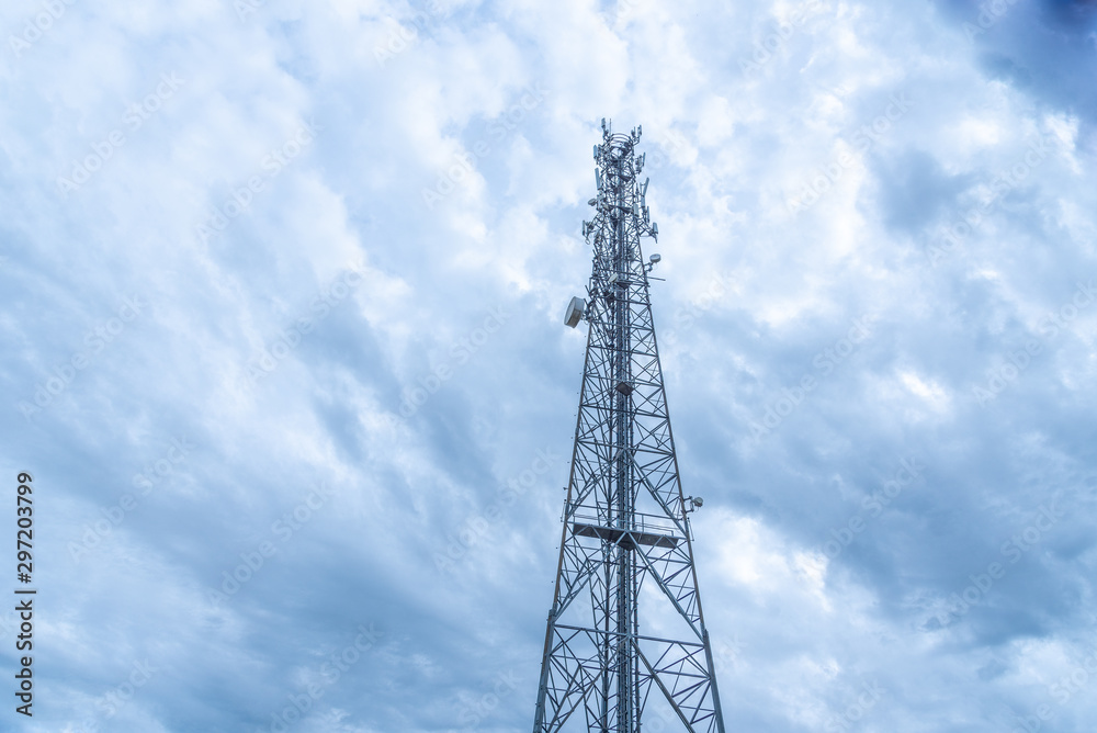 Wireless Data Communication Tower and Telephony