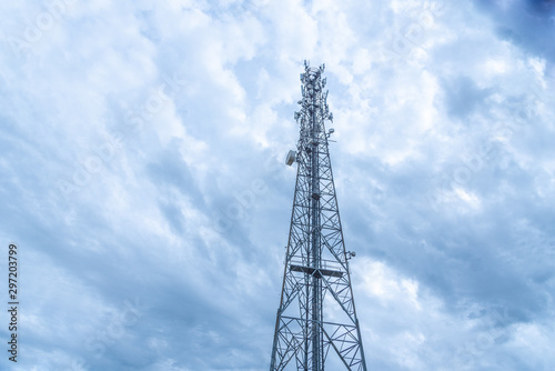 Wireless Data Communication Tower and Telephony © Alex R. Brondani
