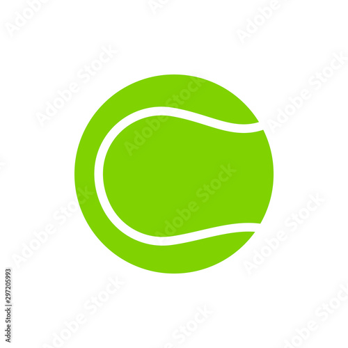 Tennis ball icon vector symbol illustration EPS 10