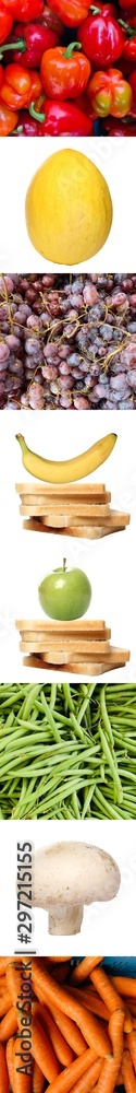 Lovely and healthy fruit with vegetables together Lovely and healthy fruit with vegetables together