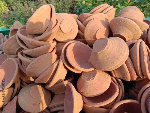 Indian traditional Clay for Diwali festival 