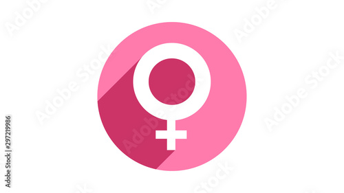 Gender icon vector design. Sexual identity communities symbols