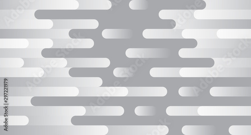 absract modern horizontal line rounded background white grey color