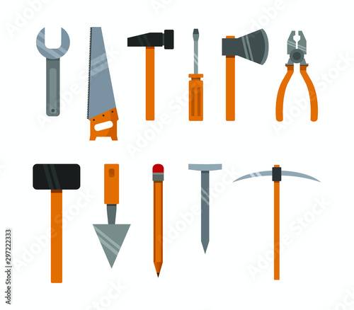 set of construction tools