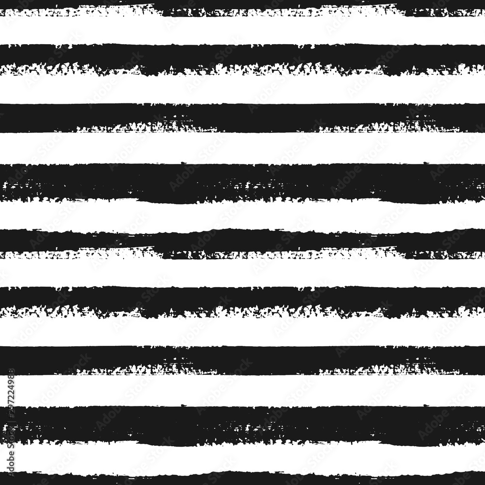 Hand drawn black and white striped seamless pattern. Grunge horizontal dry brush strokes texture. Design for textile, wrapping paper, wallpaper. Hand drawn black and white striped seamless pattern. Grunge horizontal dry brush strokes texture. Design for textile, wrapping paper, wallpaper.
