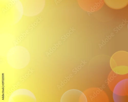 Colorful abstract background with bokeh light for desktop wallpaper for website design  holiday  Christmas and New year background.- Illustration.