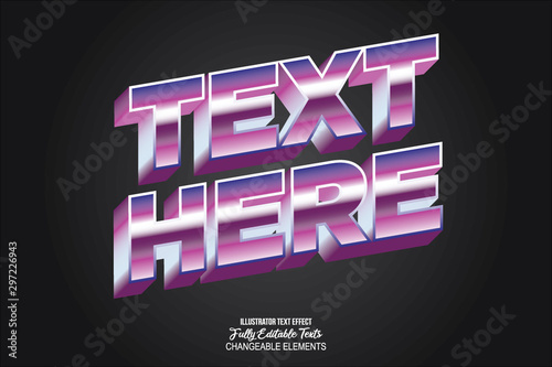 colorful gradient modern art font, with 3D effect, cool hype logotype brand design