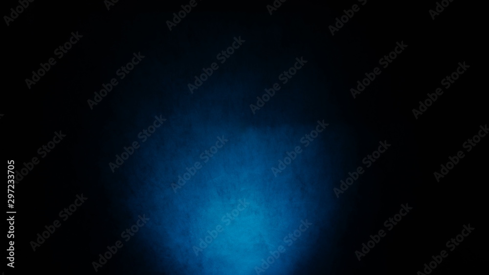 Dark, blurred, simple background, blue black abstract background gradient blur
