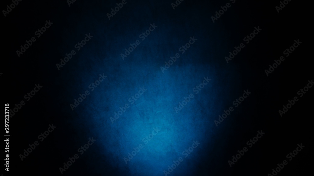 Dark, blurred, simple background, blue black abstract background gradient blur - obrazy, fototapety, plakaty 