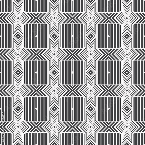 Seamless geometric vector pattern.