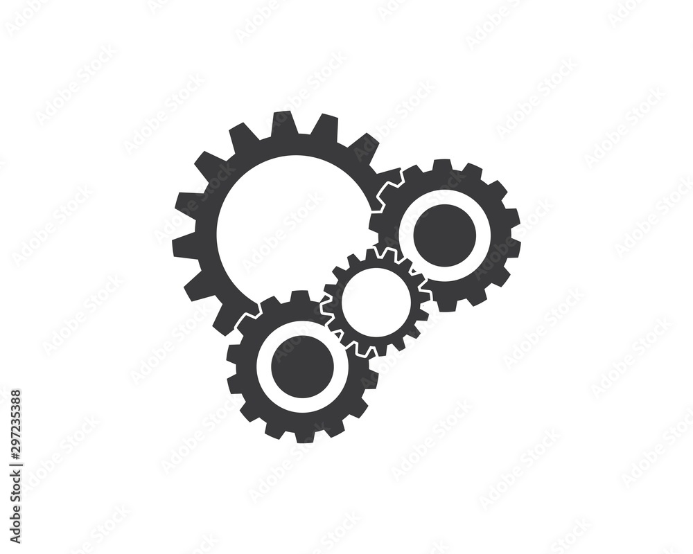 Gear Logo Template vector icon illustration Gear Logo Template vector icon illustration