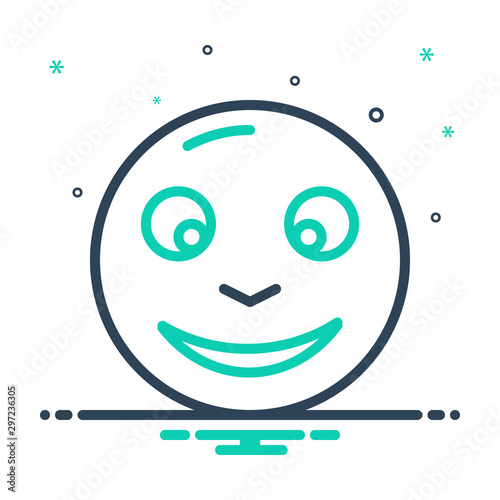 Black mix icon for glad 