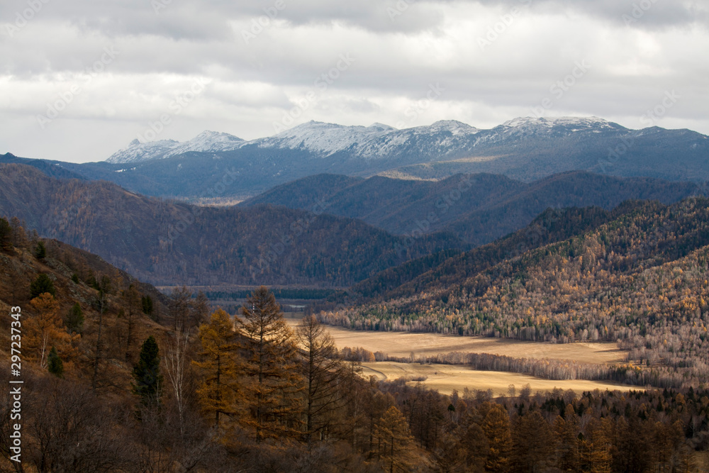 Mountain valley, Altai