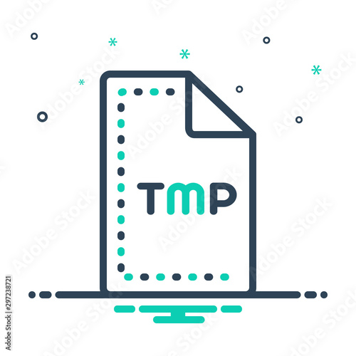 mix icon for temporary 
