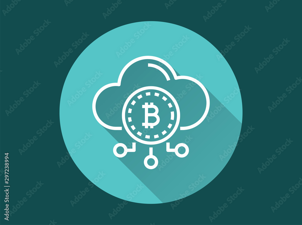 Blockchain icon for graphic and web design. Blockchain icon for graphic and web design.