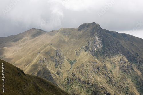 Andes mountains near Quito, Ecuador