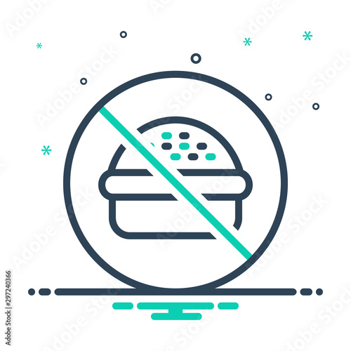 mix icon for no nope 