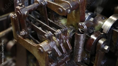 Japanese traditional weaving machine