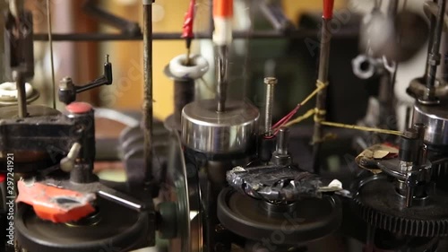 Japanese traditional weaving machine