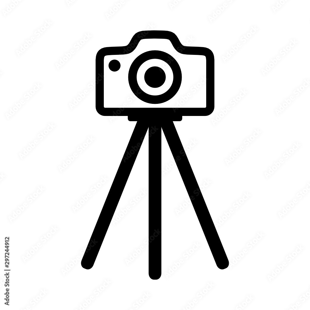 aparat fotograficzny na statywie ikona aparat fotograficzny na statywie ikona