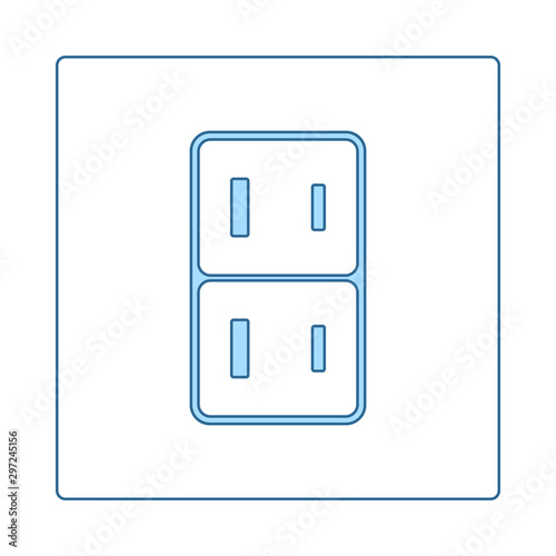 Japan Electrical Socket Icon