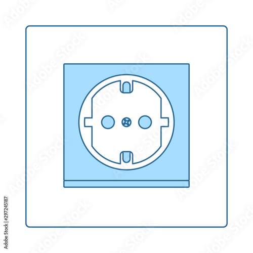 Europe Electrical Socket Icon
