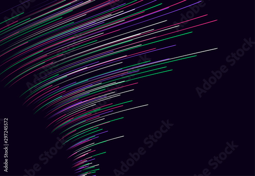 Lines composed of speed abstract background. Vector illustration