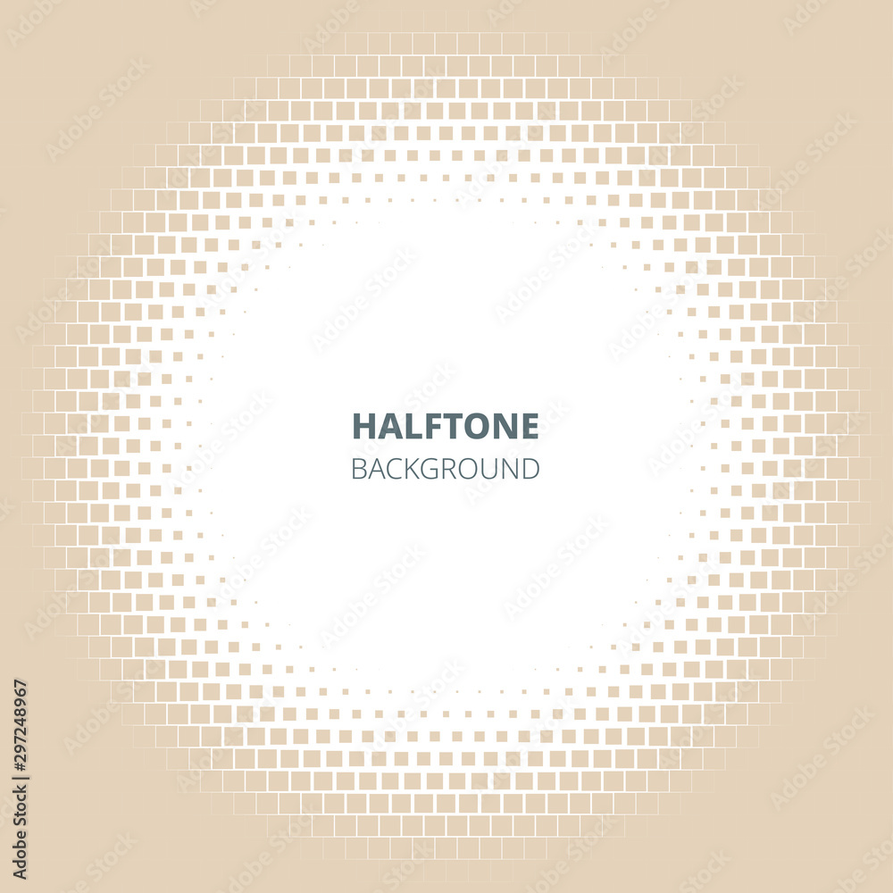 Abstract halftone background Abstract halftone background