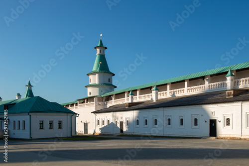 Corps of fraternal cells of the Resurrection Cathedral of the New Jerusalem Monastery in Istra, Moscow Region photo